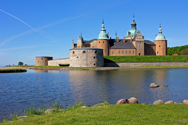 Kết quả hình ảnh cho Lâu đài Kalmar