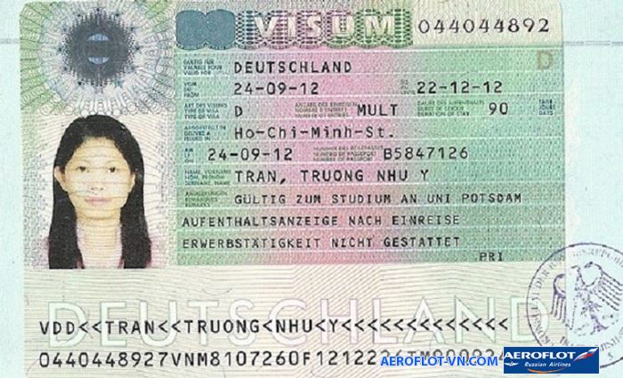 Visa Đức đi du lịch