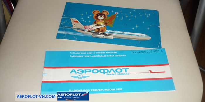 Thay đổi vé Aeroflot