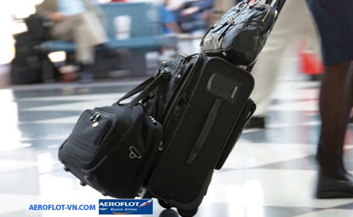 Aeroflot tăng kích thước hành lý xách tay thêm 5cm cho khách hàng